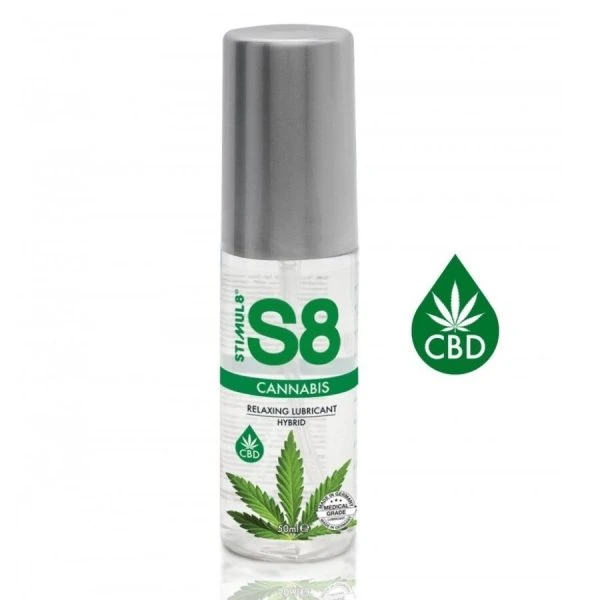 Stimul8 S8 Cannabis Hybride glijmiddel langdurig verwarmend