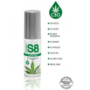Stimul8 S8 Cannabis Hybride glijmiddel langdurig verwarmend Stimul8 S8 Cannabis Hybride glijmiddel langdurig verwarmend - Afbeelding 2