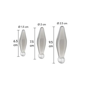 Toyjoy Anal Play Finger Rimmer Set 3-teilig transparent – Bild 2