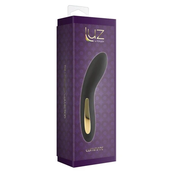 Toyjoy Luminate G-Punkt-Vibrator mit LED-Licht, Silikon, 17 cm