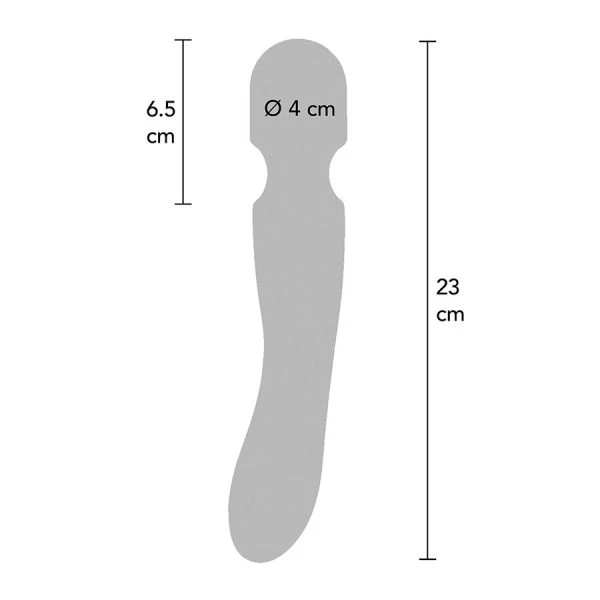 Toyjoy Zenith Massager-Stab met LED-licht, siliconen