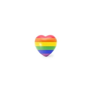 Pride Anti-Stress Heart with Rainbow Design 7.5 x 7.1 cm