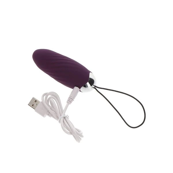 Toyjoy Happiness Knock Knock Eggstavagant Vibrator mit Fernbedienung lila