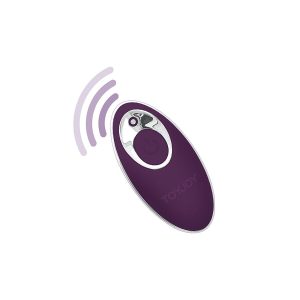 Toyjoy Happiness Knock Knock Eggstavagant Vibrator mit Fernbedienung lila – Bild 3