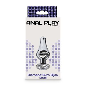 Toyjoy Analplug Diamond Bum Bijou met siersteen, aluminium Toyjoy Analplug Diamond Bum Bijou met siersteen, aluminium - Afbeelding 5