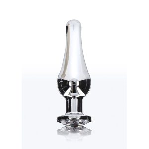 Toyjoy Analplug Diamond BUM Bijou mittel, Aluminium mit Glasstein Toyjoy Analplug Diamond BUM Bijou mittel, Aluminium mit Glasstein – Bild 3