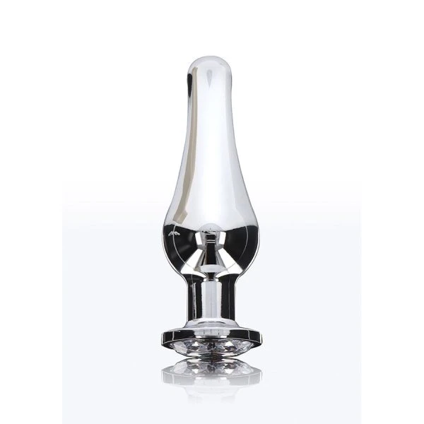 Toyjoy Analplug Diamond BUM Bijou mittel, Aluminium mit Glasstein
