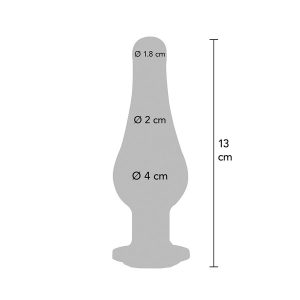 Toyjoy Anale Plug Diamante BUM Bijou met siersteen, aluminium Toyjoy Anale Plug Diamante BUM Bijou met siersteen, aluminium - Afbeelding 4