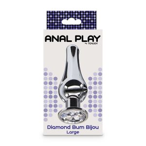 Toyjoy Anale Plug Diamante BUM Bijou met siersteen, aluminium Toyjoy Anale Plug Diamante BUM Bijou met siersteen, aluminium - Afbeelding 5