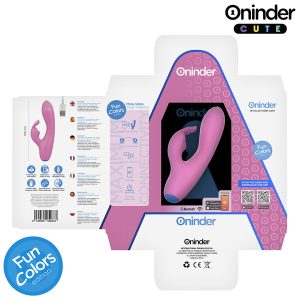 Oninder Cute Rabbit Vibrator mit Klitorisstimulator und App-Steuerung – Bild 7