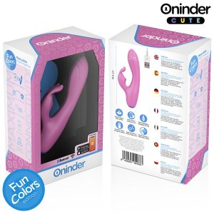 Oninder Cute Rabbit Vibrator mit Klitorisstimulator und App-Steuerung – Bild 8