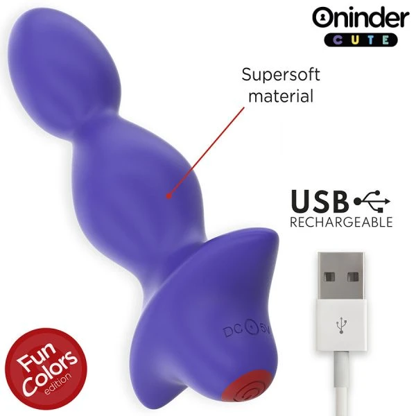 Oninder Cute Love Butt Vibrator Anaalplug met App-bediening Oninder Cute Love Butt Vibrator Anaalplug met App-bediening