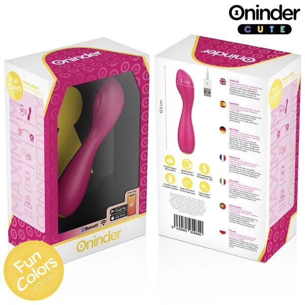 Oninder Cute App-gesteuerter G-Punkt Vibrator mit Klopfmodus