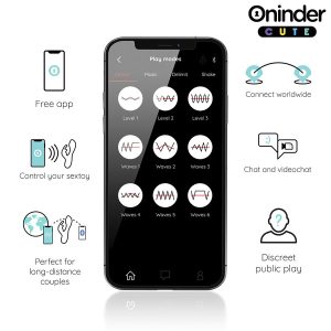 Oninder Cute Rabbit Vibrator Love Bunny G-Punkt und Klitorisstimulation mit App Oninder Cute Rabbit Vibrator Love Bunny G-Punkt und Klitorisstimulation mit App – Bild 4