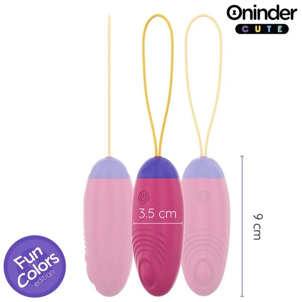 Oninder Cute Vibrations-Ei met App-Besturing en Klopfunctie