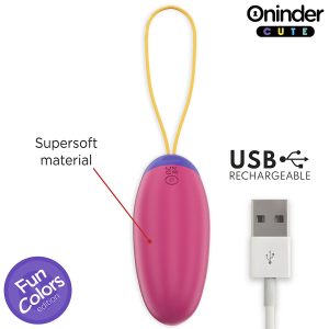 Oninder Cute Vibrations-Ei met App-Besturing en Klopfunctie Oninder Cute Vibrations-Ei met App-Besturing en Klopfunctie - Afbeelding 7