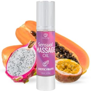 Secretplay Cosmetic Massageöl mit exotischen Früchten 50 ml Secretplay Cosmetic Massageöl mit exotischen Früchten 50 ml – Bild 3