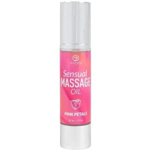 Secretplay Cosmetic Pink Petals Massageolie met rozenbloesemgeur 50 ml