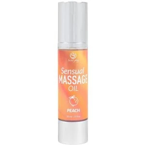 Secretplay Cosmetic Perzik-massageolie 50 ml
