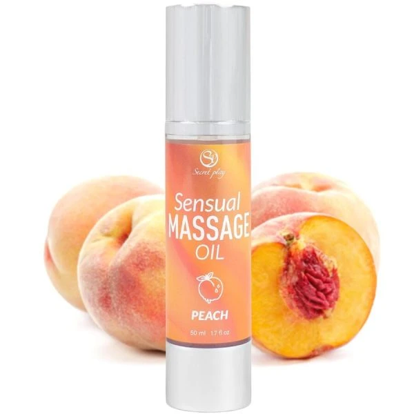 Secretplay Cosmetic Perzik-massageolie 50 ml