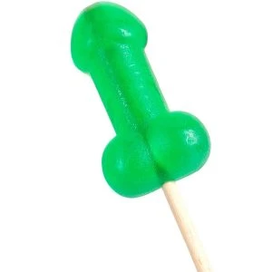 Secretplay Cosmetic Penis-Lolly met muntsmaak en koelend effect