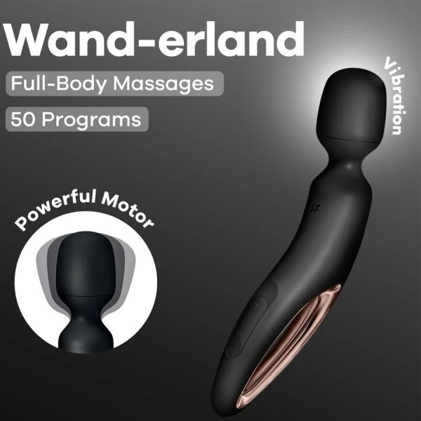 Satisfyer Wand-erland Vibrator Massager mit 50 Modi Satisfyer Wand-erland Vibrator Massager mit 50 Modi