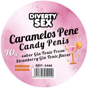 Diablo Picante Penisbonbons mit Gin-Tonic-Geschmack, 20 Stück Diablo Picante Penisbonbons mit Gin-Tonic-Geschmack, 20 Stück – Bild 2