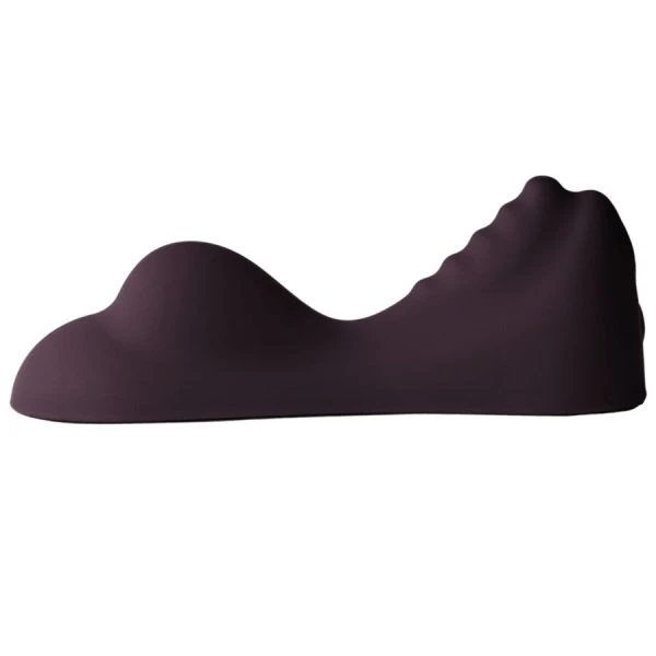 Rocks-off Ruby Glow oplegvibrator voor handsfree plezier, paars