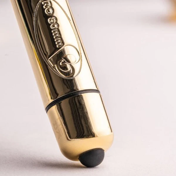 Rocks-off RO-80 Champagne Minivibrator goud, 8,2 cm Rocks-off RO-80 Champagne Minivibrator goud, 8,2 cm