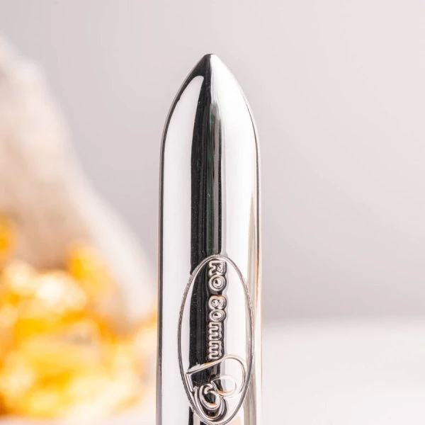 Rocks-off RO-80 Chrome Minivibrator Bullet Silber