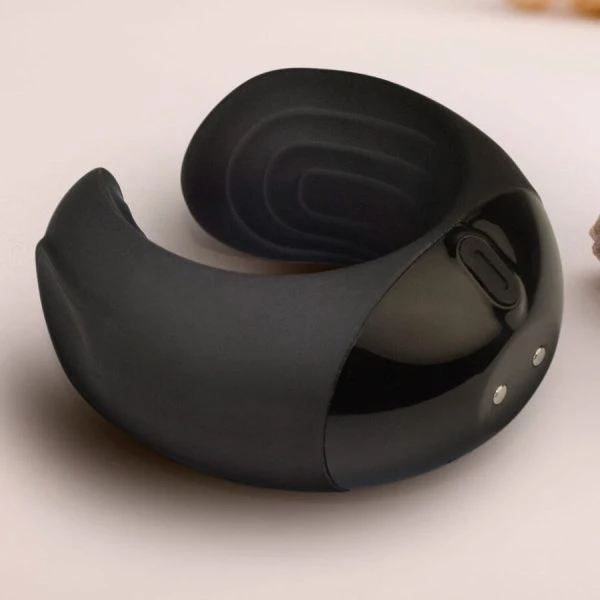 Rocks-off Echo Vibrator-Masturbator mit 10 Funktionen, Silikon, schwarz
