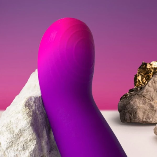 Rocks-Off Glow Girl Vibe G-punt vibrator met 10 standen, paars