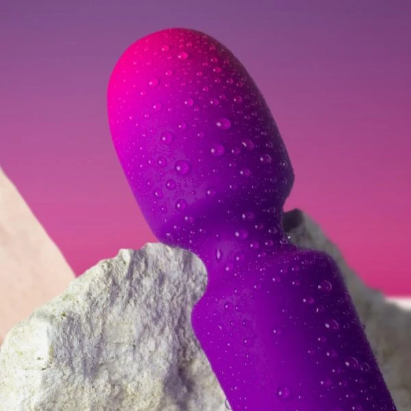 Rocks-off Glo-Girl Mini Stabvibrator Lila, compact en waterdicht