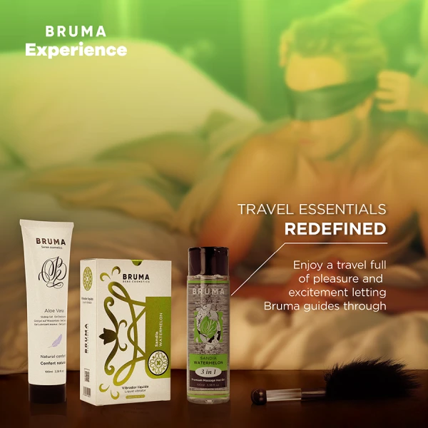 Bruma Zoete Verleiding Kit Vibro-orgastische Watermeloen Massage-Set