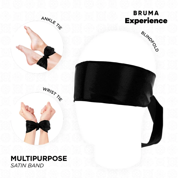 Bruma Vibro-orgastische Kauwgom-Verleidingsset met glijmiddel en massageolie Bruma Vibro-orgastische Kauwgom-Verleidingsset met glijmiddel en massageolie