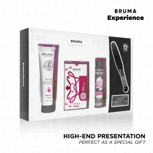Bruma Vibro-orgasmisches Kaugummi-Versuchungsset mit Gleitmittel und Massageöl
