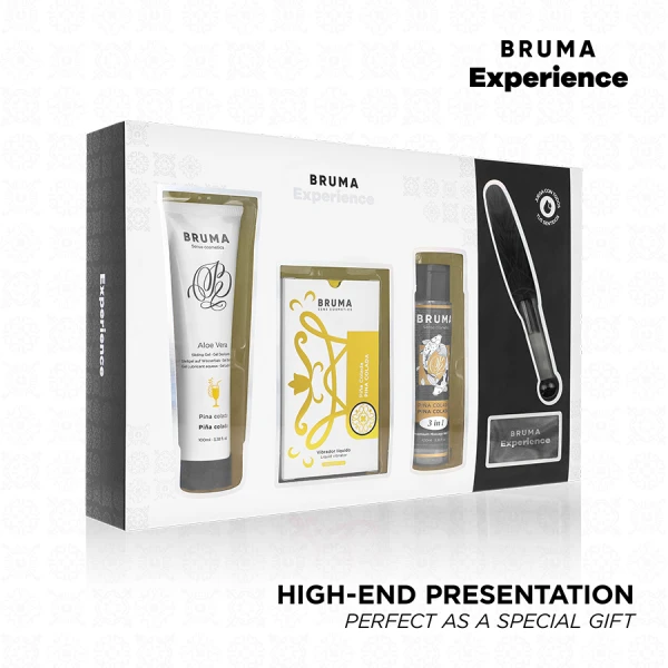 Bruma Xperience Vibro-orgasmic Pina Colada Sweet Temptation Kit Massage-Set