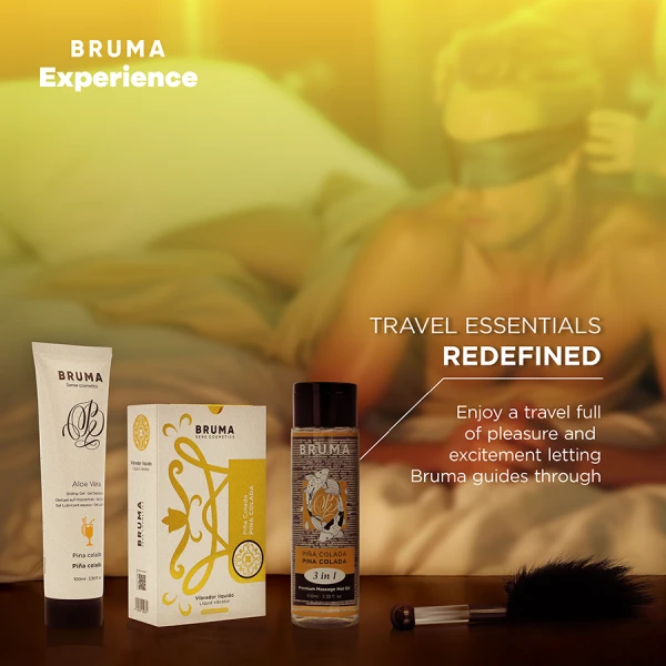 Bruma Xperience Vibro-orgasmic Pina Colada Sweet Temptation Kit Massage-Set