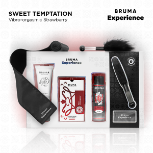 Bruma Xperience Aardbei-massageset met vibrator en glijmiddel Bruma Xperience Aardbei-massageset met vibrator en glijmiddel - Afbeelding 2