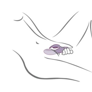 Rocks-off Glo-Girl Rabbit Vibrator met dubbele motor en clitorisstimulators, paars Rocks-off Glo-Girl Rabbit Vibrator met dubbele motor en clitorisstimulators, paars - Afbeelding 5