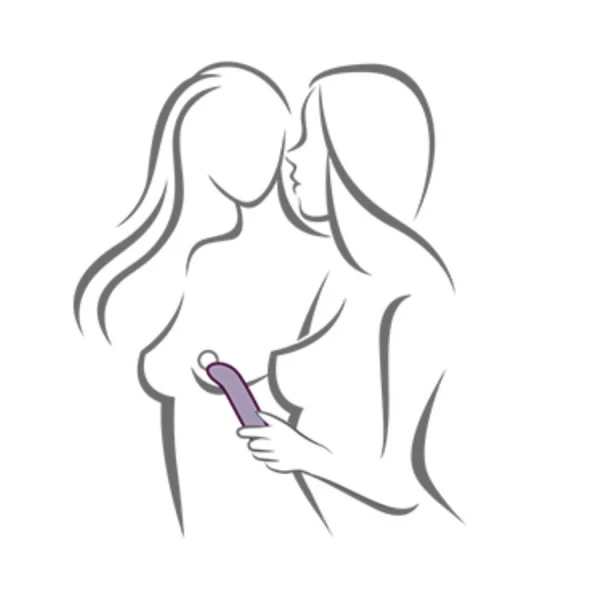 Rocks-off Chaiamo G Vibrator für G-Punkt-Stimulation, lila