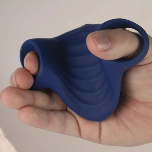Rocks-off Palm Blue Flexibele Masturbator met Trilling, blauw