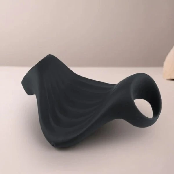 Rocks-off Palm Black Flexibele Masturbator met Vibratie zwart