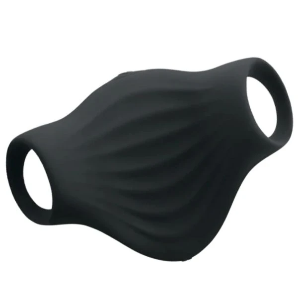 Rocks-off Palm Black Flexibele Masturbator met Vibratie zwart