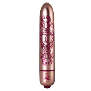 Rocks-off RO-90 Promenade Pink Bullet Vibrator made of silicone