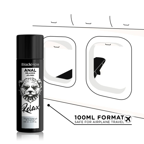 Black Hole Anal Relaxing Glijmiddel met Jojoba 100 ml