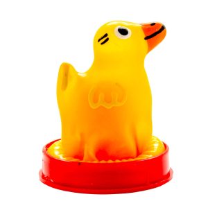Condomerie Handbeschilderde Nieuwheidscondooms Eend – decoratief condoom Condomerie Handbeschilderde Nieuwheidscondooms Eend – decoratief condoom - Afbeelding 4