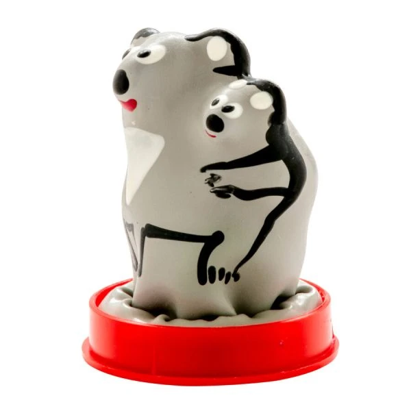 Condomerie handbeschilderde nieuwigheidscondooms Koala en Young Condomerie handbeschilderde nieuwigheidscondooms Koala en Young