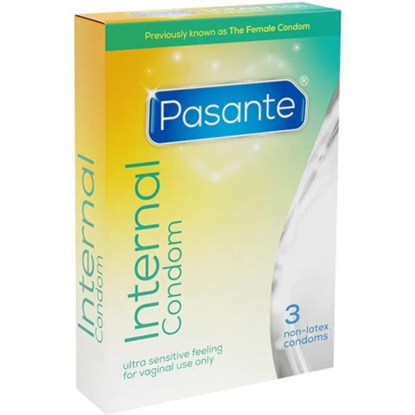 Pasante Innenkondom zonder latex 3 stuks