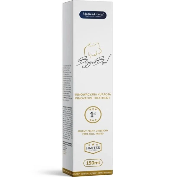 Medica Group BiggerBust Serum 150 ml voor borstvergroting en versteviging Medica Group BiggerBust Serum 150 ml voor borstvergroting en versteviging